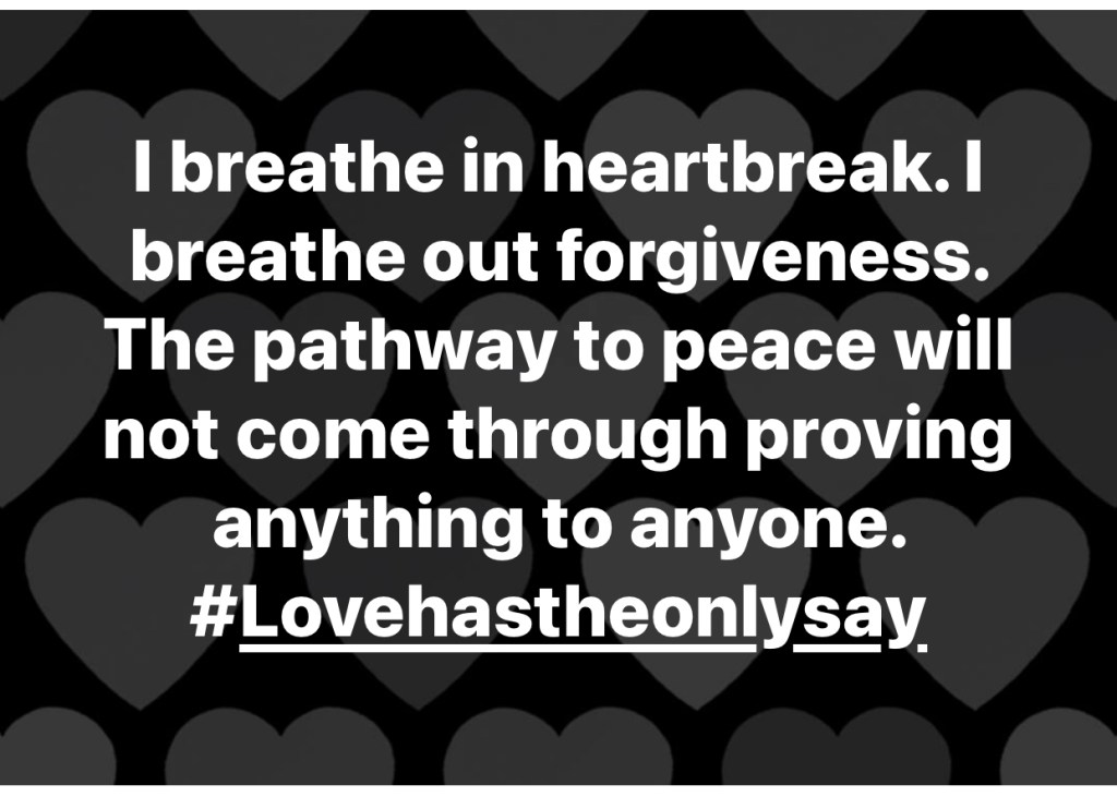 The Only Way Out is In